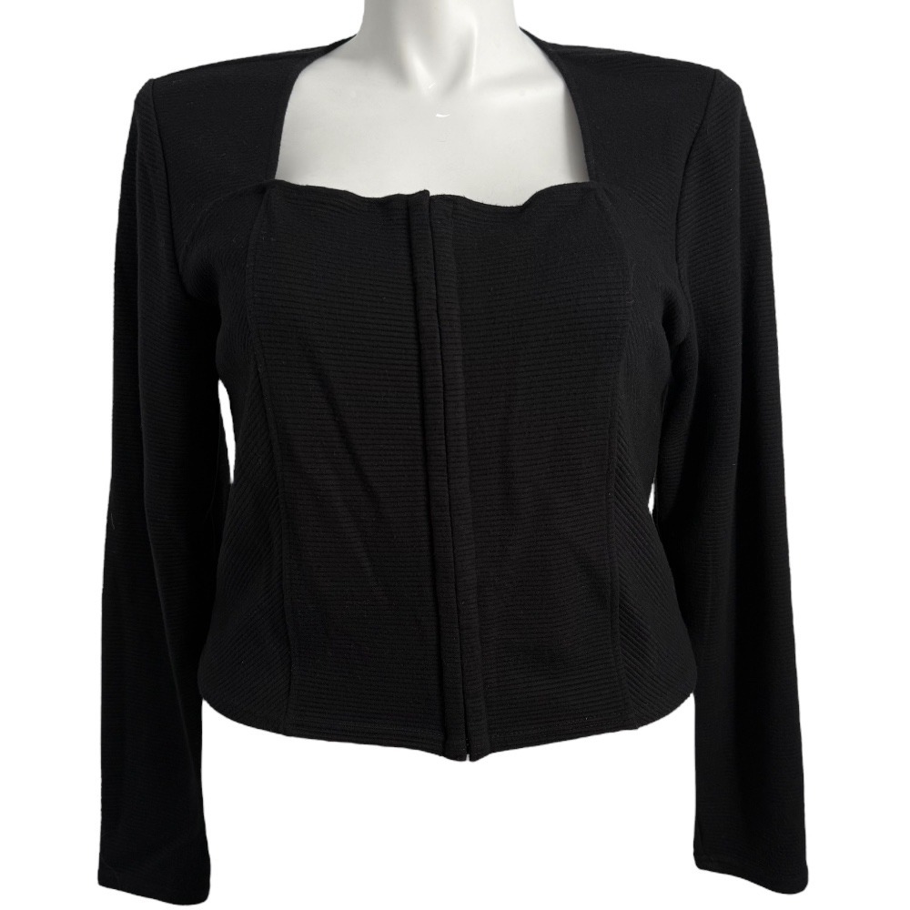 BB Dakota by‎ Steve Madden Signal Boost Black Top Women's Size 1X